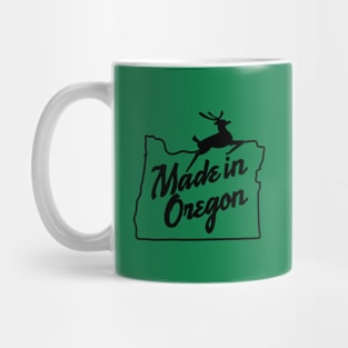 Made in Oregon - Black Mug